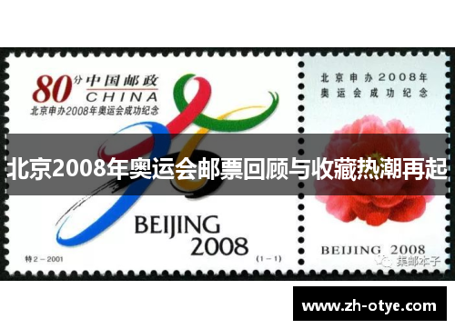 北京2008年奥运会邮票回顾与收藏热潮再起
